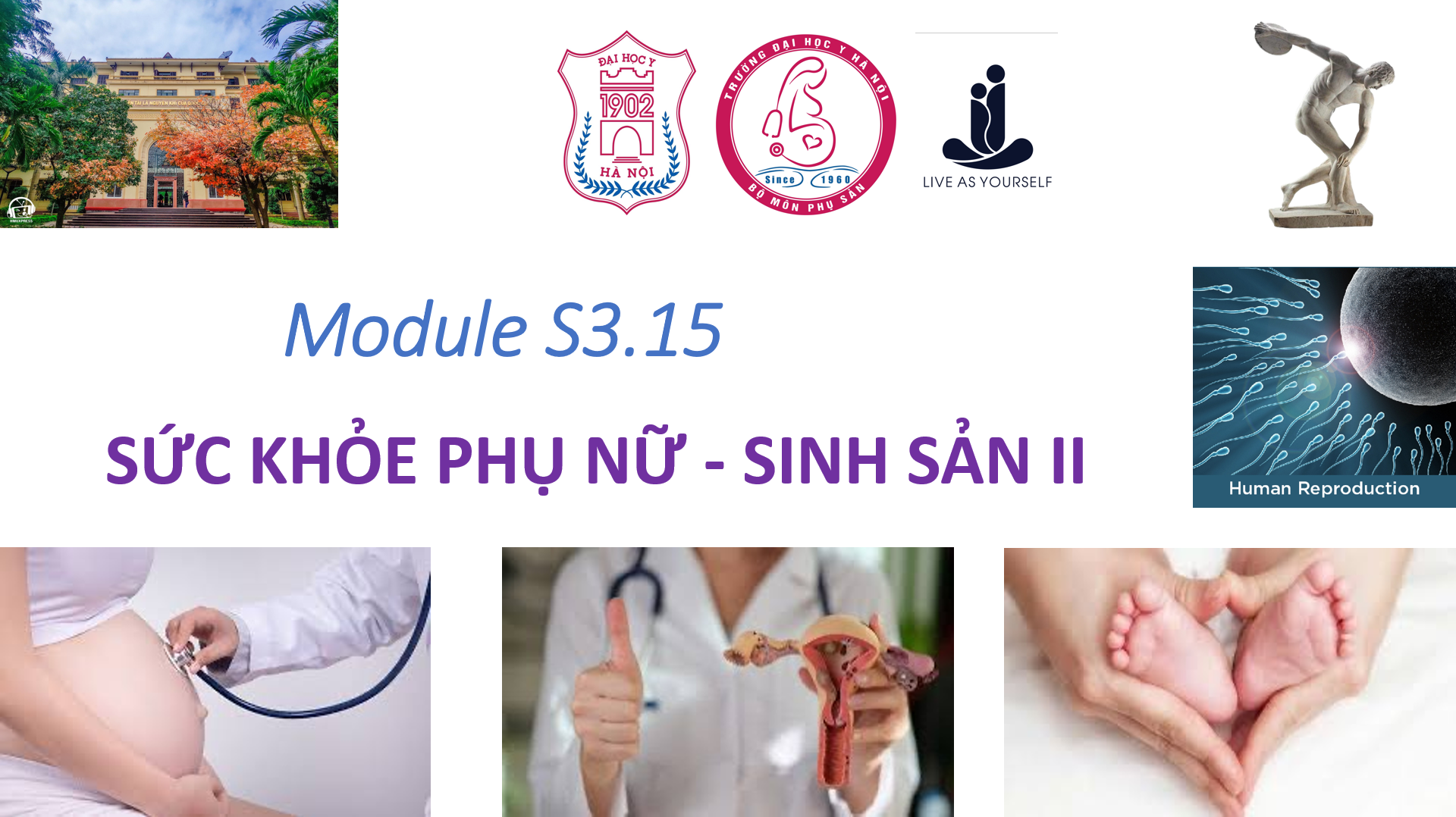 Module S3.15 - Sức khỏe phụ nữ - Sinh sản II